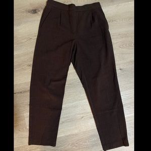 H&M plaid trousers/slacks